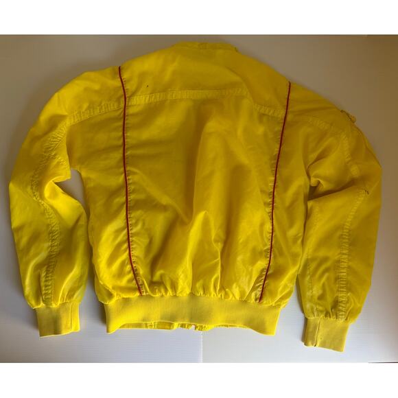 Vintage Rare Honda Racing Yellow Bomber Jacket — Size M — Made in Korea - Picture 9 of 11